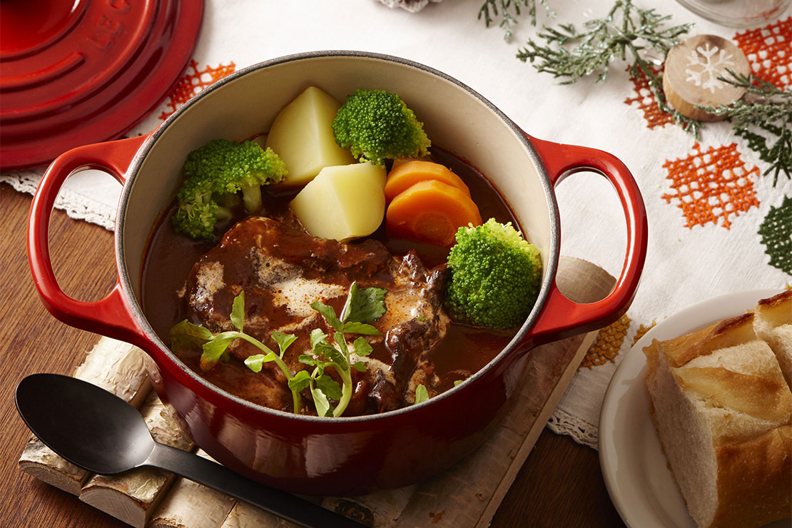 へっぽこ調理師のごはんレシピ:ル・クルーゼでことこと煮込むスープ