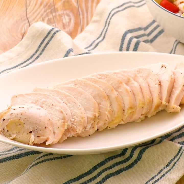 レシピ ５０枚以上作った決定版！生姜サラダチキン・電子レンジで簡単な作り方g-time 自炊ログ