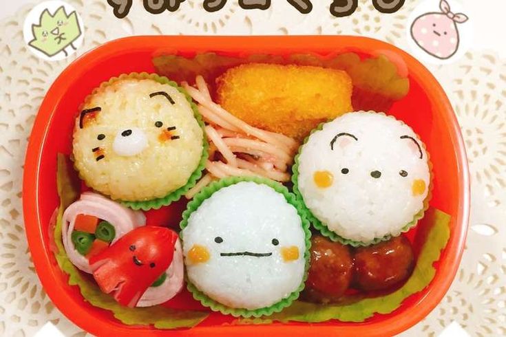 すみっコぐらし弁当の手作りロールサンド