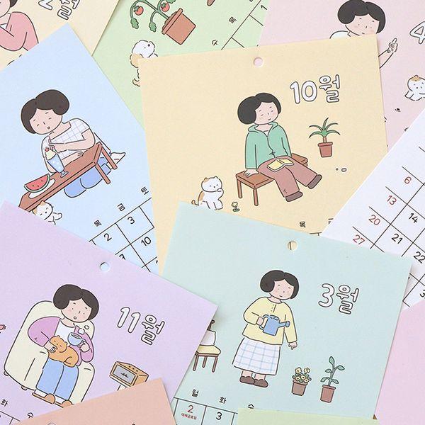 カウントダウンカレンダー デザイン 韓国TikTok