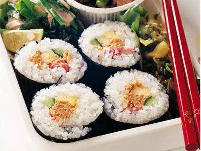 基本のサラダ巻き♪恵方巻きにも