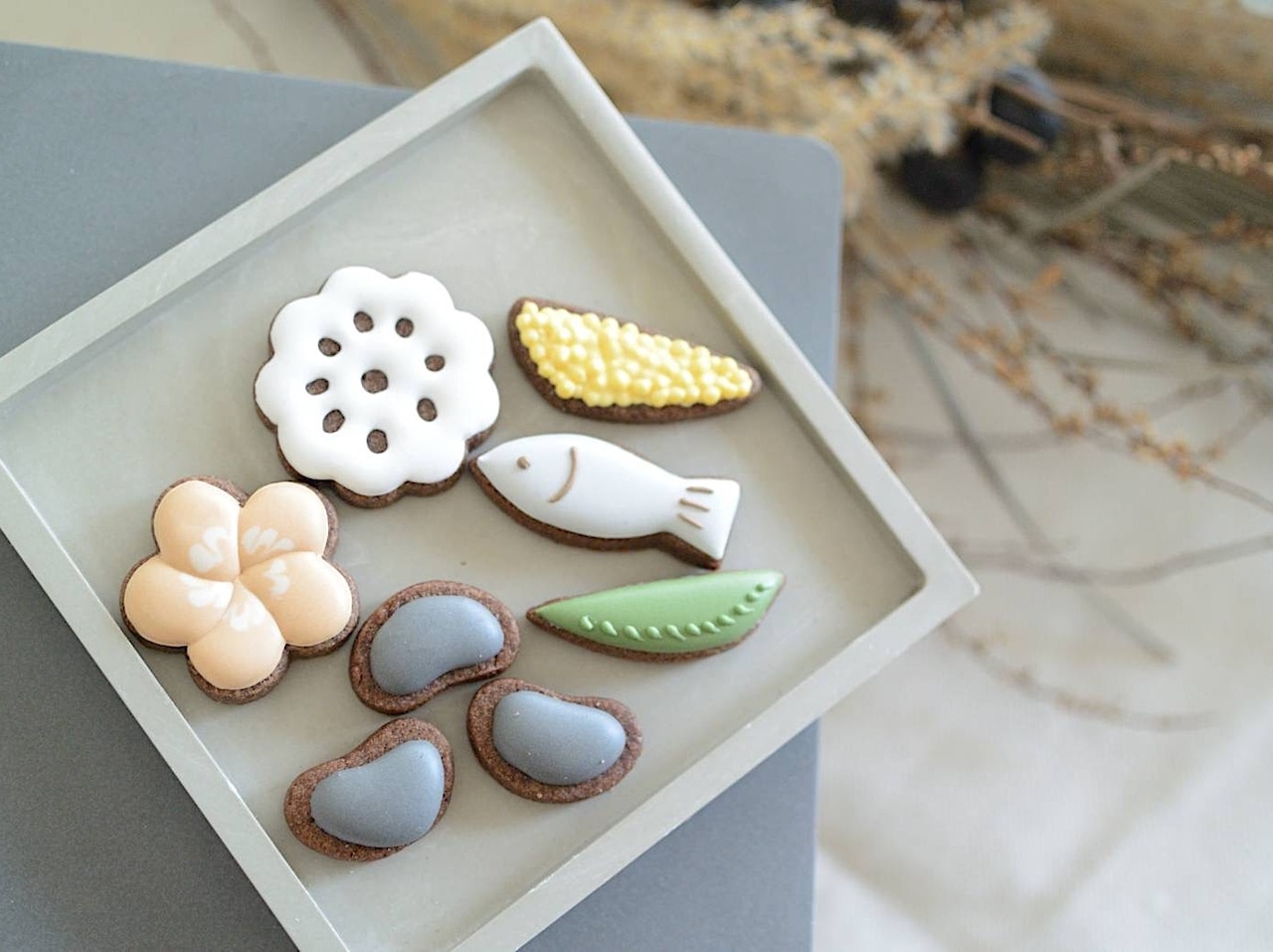 おせち12点セット スタンプ＋補助スタンプ付きクッキー型・クッキーカッター クッキー型 Cookie cutter land 通販15048911Creema クリーマ