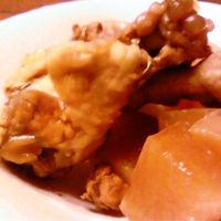 菱田屋の手羽元の醤油煮