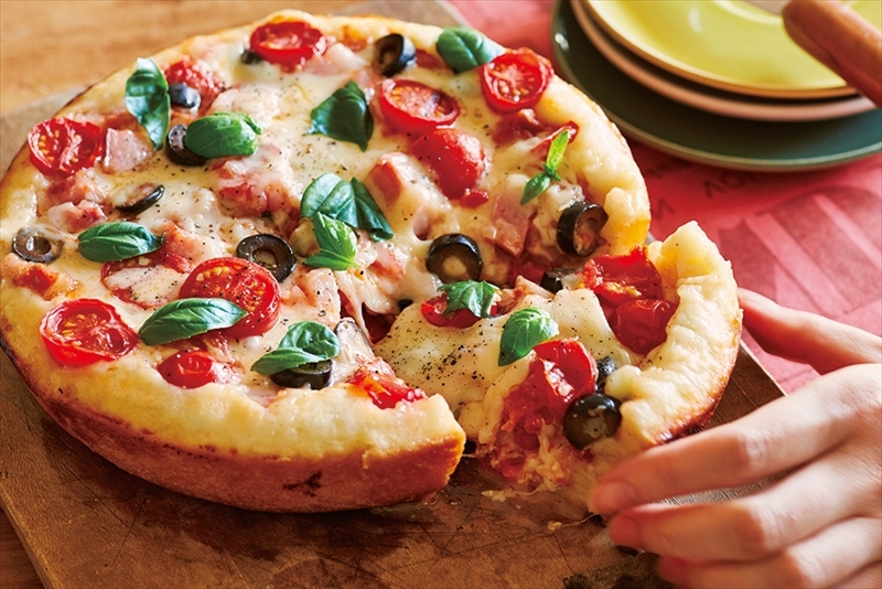 発酵なしで簡単！ ピザ生地