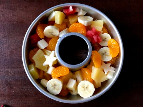 キラキラフルーツゼリー乗せレアチーズケーキ♪バースデーケーキ : ぱおの簡単おうちごはん Powered by ライブドアブログ