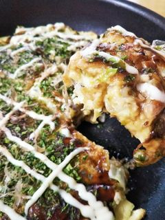 グルテンフリーで山芋のお好み焼きナチュラルレシピ