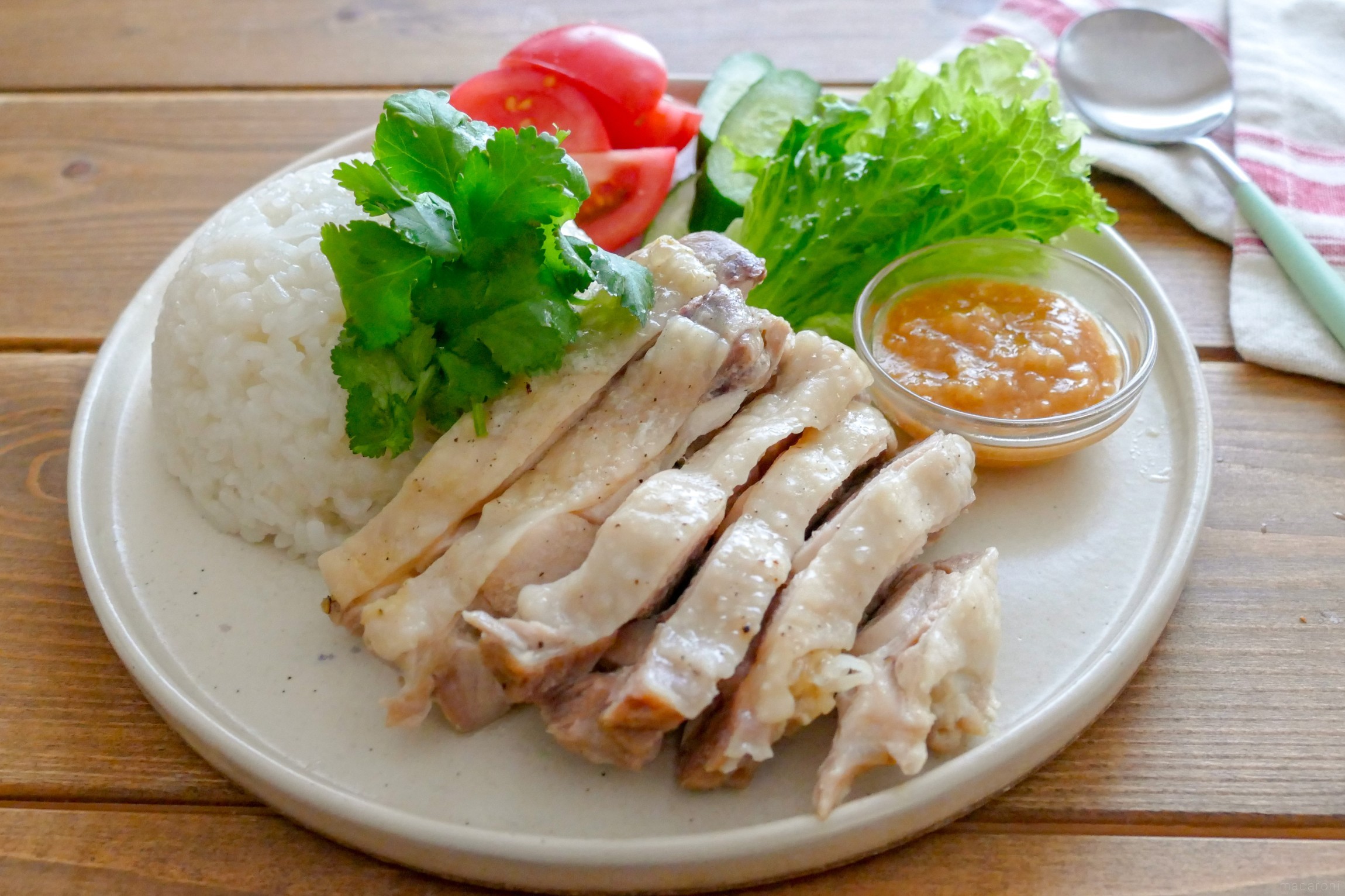 炊飯器で簡単に作れる「カオマンガイ」 - ゆうゆうゆう