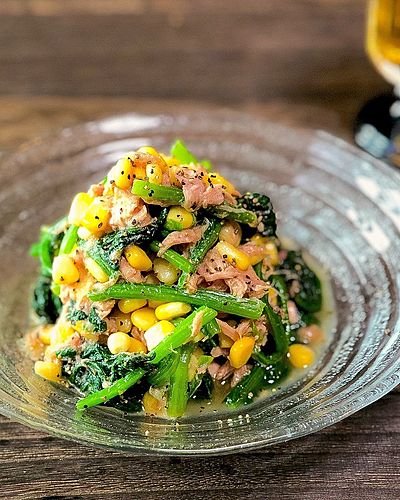 ♡今日のお弁当♡基本のほうれん草ソテー♡レシピあり♡美桜オフィシャルブログ「美桜mio同盟」Powered by Ameba