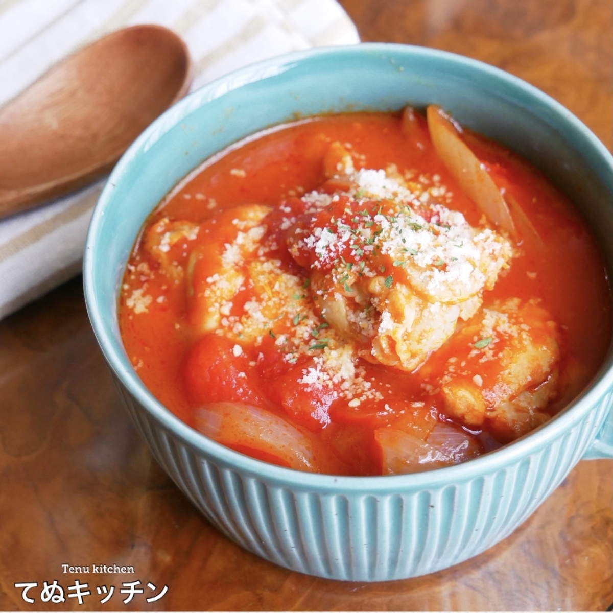 炊飯器♡手羽元×じゃがいも×半熟卵♡甘辛煮♡