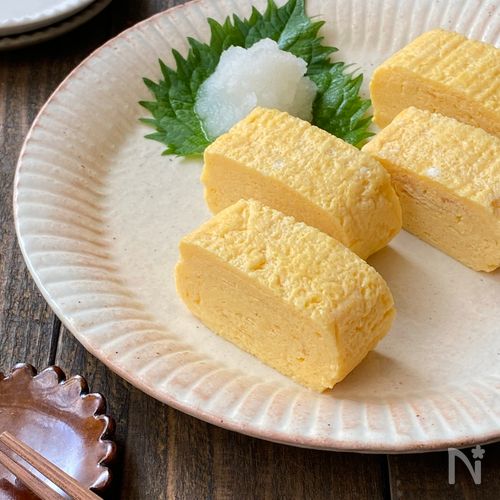 ふわふわジューシー！ 明太子入りだし巻き卵