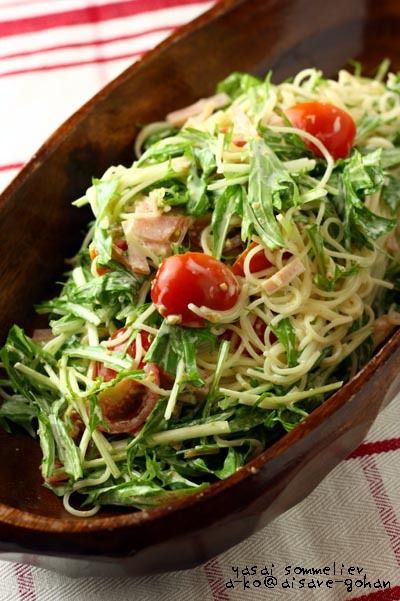 ツナとコーンの冷たい和風パスタサラダレシピ理研ビタミン株式会社