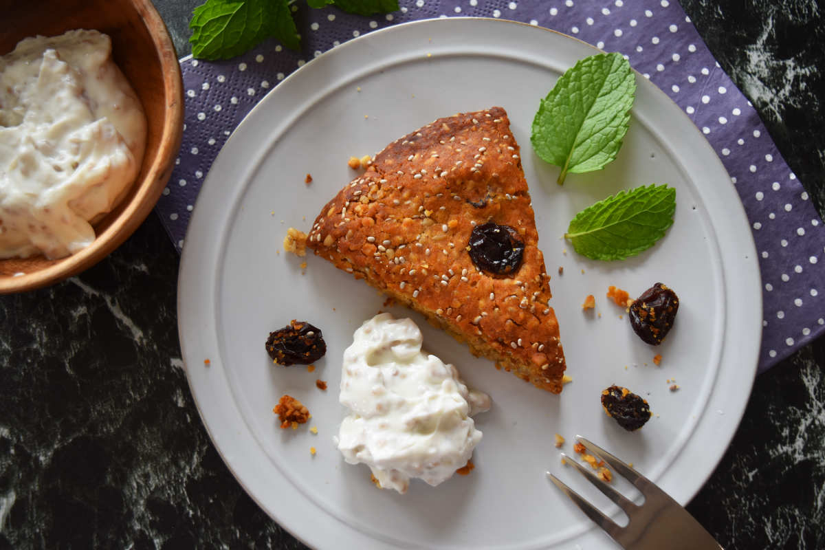 家にある材料で オートミールだけで作る、ザクザク激うまスコーン オーブンなし小麦粉なし