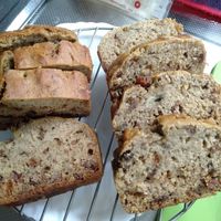 バター無し！バナナシナモンのパウンドケーキ