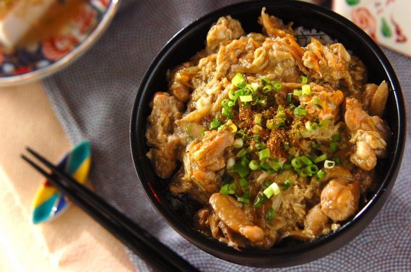 ガーリック甘辛鶏ごぼう