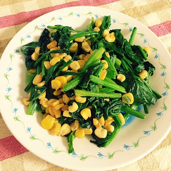 基本からアレンジまで！思わずつくりたくなる「ほうれん草 コーン バター お弁当」のレシピ集クックパッド