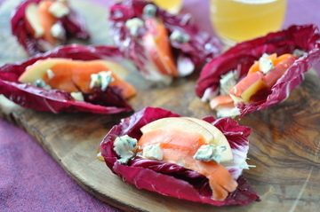 おつまみレシピ 火を使わないお手軽ひんやりおつまみ ～ キムチとクリームチーズのリンゴカナッペ。 : スパイスと薬膳と