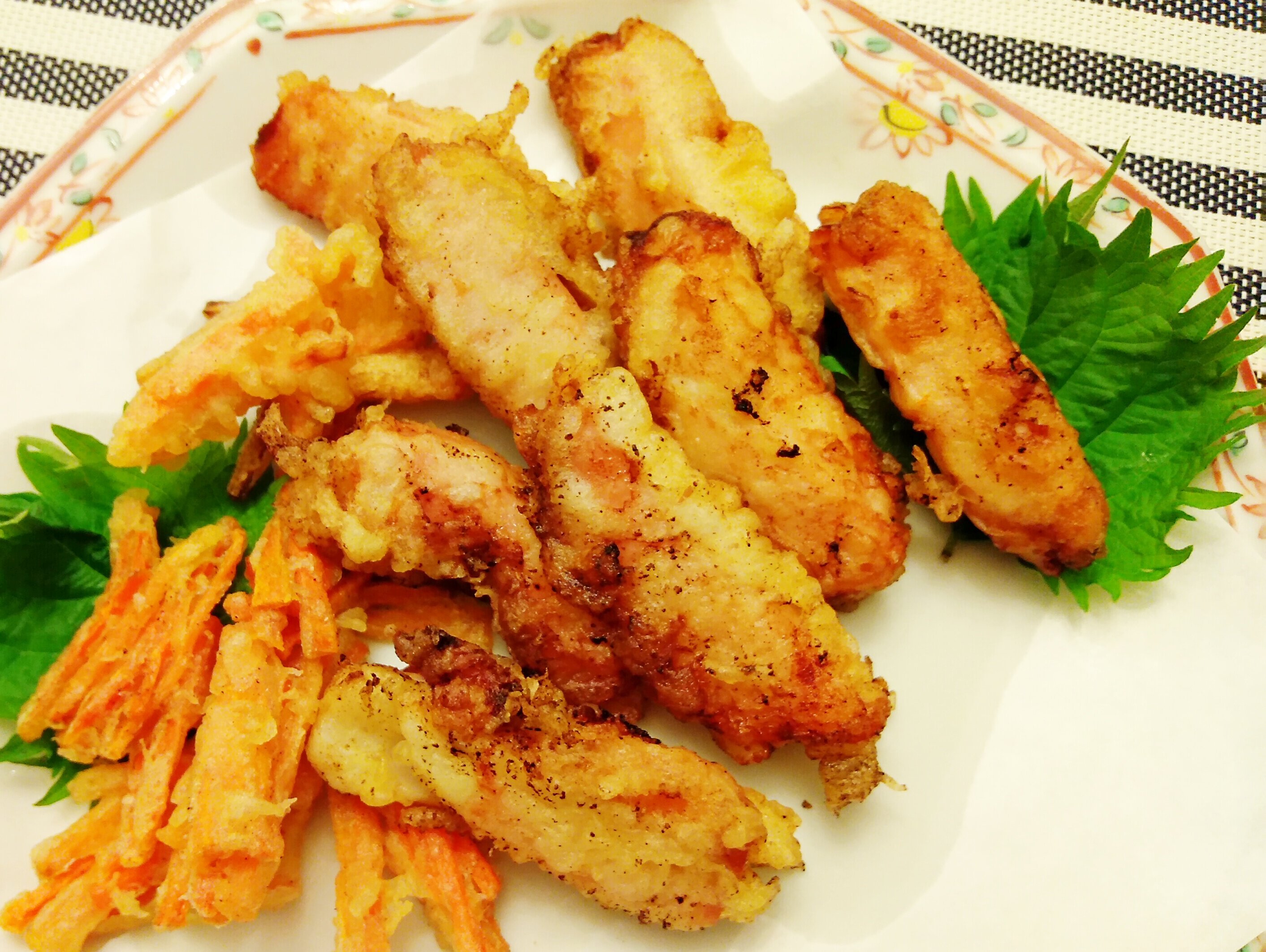 酢れんこんの生ハムはさみ