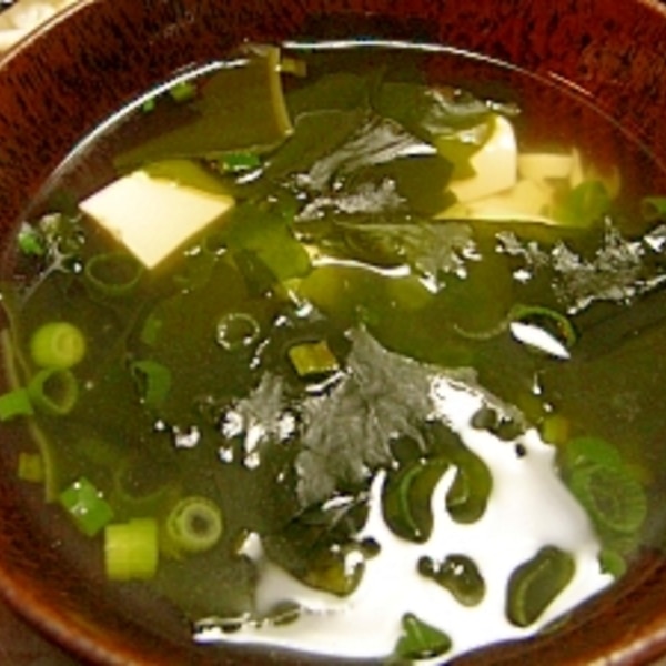 わかめと豆腐のすまし汁☆だしをとって♪ by のり子のおかず♪クックパッド簡単おいしいみんなのレシピが392万品