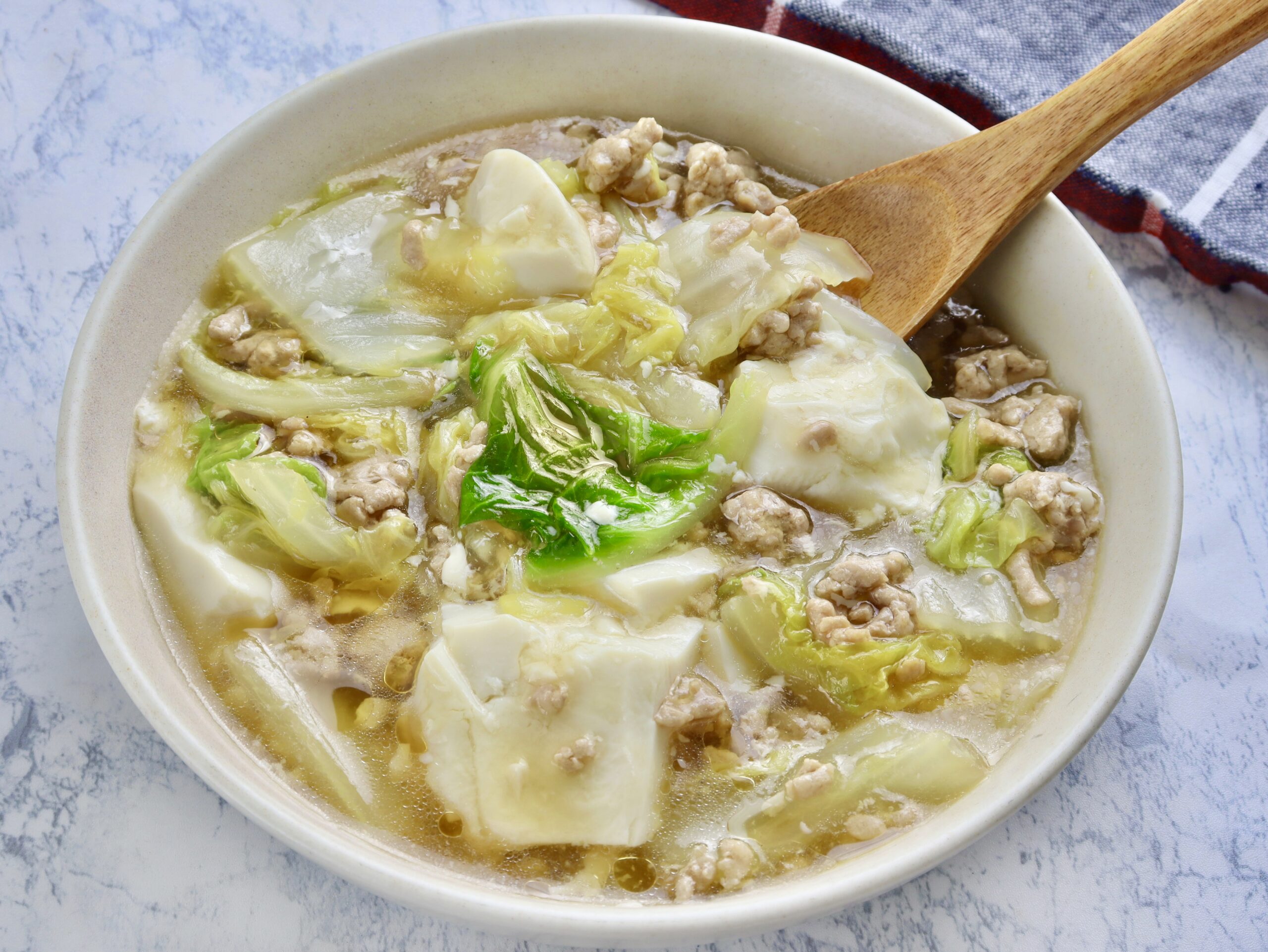 レシピ詳細 白菜と豆腐のうま煮 美味食彩平和堂のWEB COOKING CARDメニュ