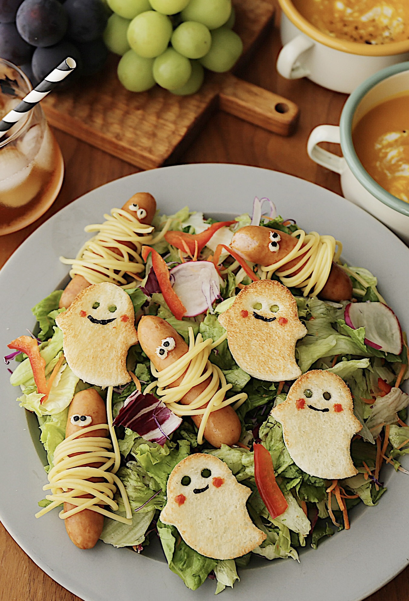 サラダでハロウィン気分🎃&KAGOME