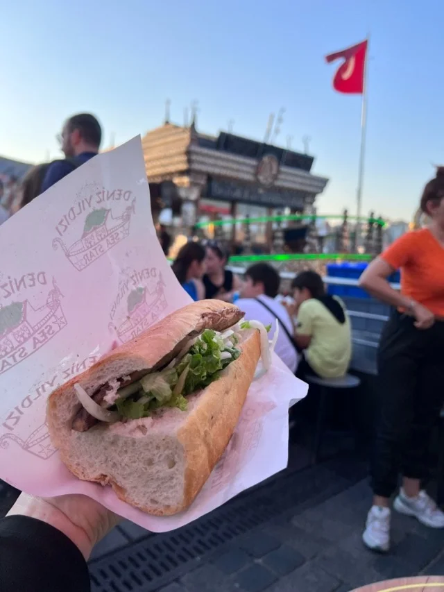 イスタンブール名物「サバサンド」は安くて美味しいのでぜひ一度ご賞味あれひめごと