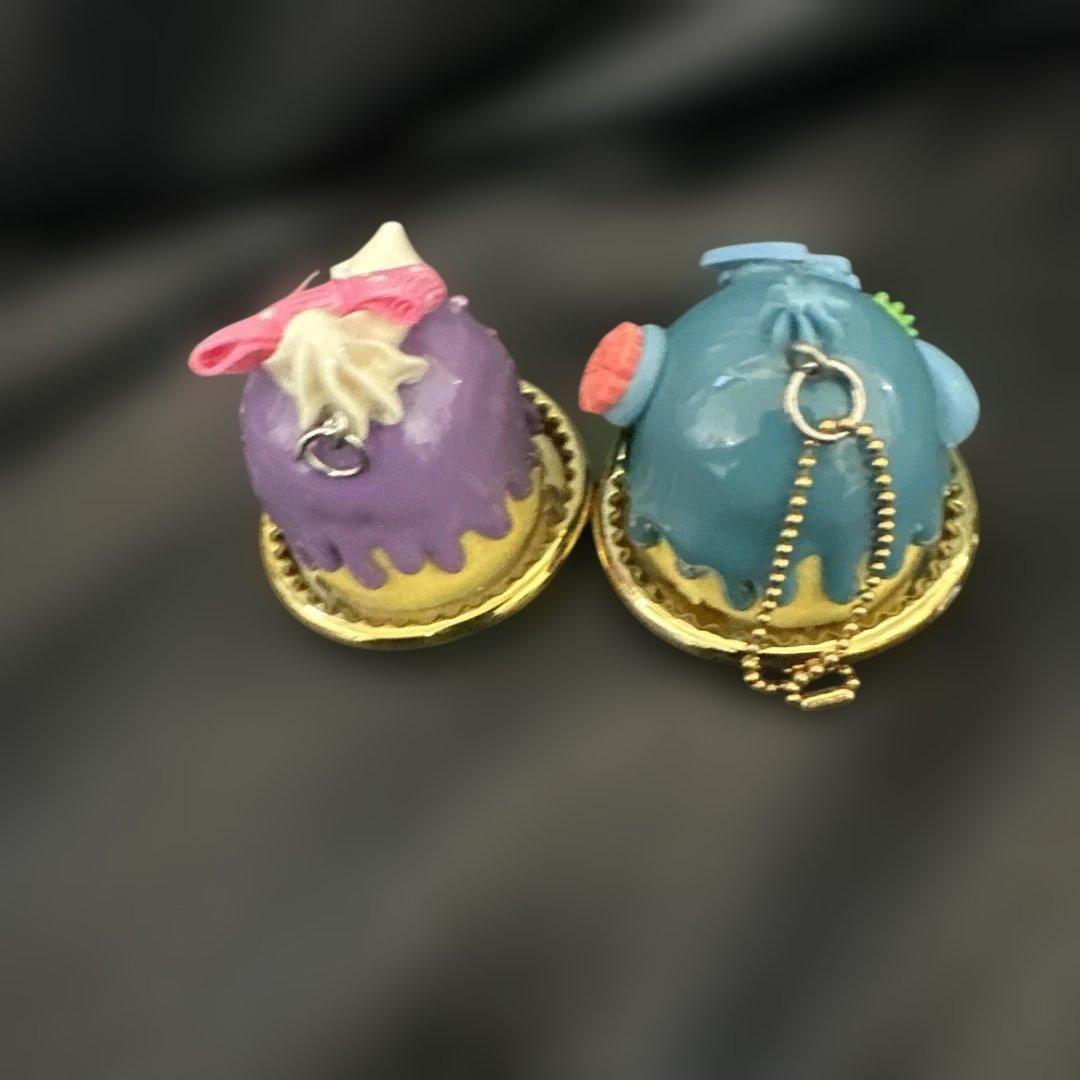 s*e様 レアウィニーザプースゥイートデコマスコットストラップクッキーケーキキー ディズニースイーツ食べ物