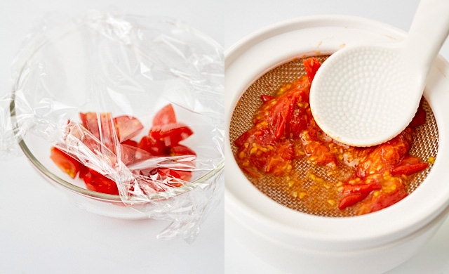 離乳食 初めてのトマト☆ペーストの作り方・冷凍・レシピ3選