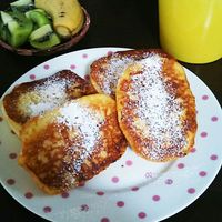 コストコディナーロールでフレンチトースト