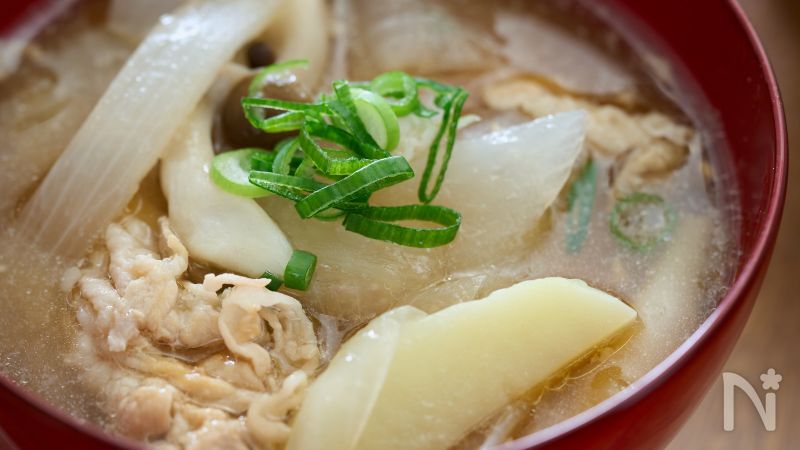 ごろっ！と、じゃがいも入り豚汁