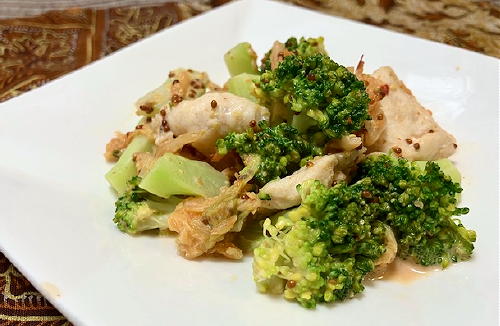 ささみブロッコリーの黒ごまマヨ和え - レシピ - 冷凍食品・冷凍野菜はニチレイフーズ