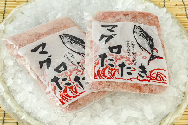 お手軽まぐろ丼』10食鉄火丼×5袋、ネギトロ×5袋※冷凍豊洲市場ドットコム