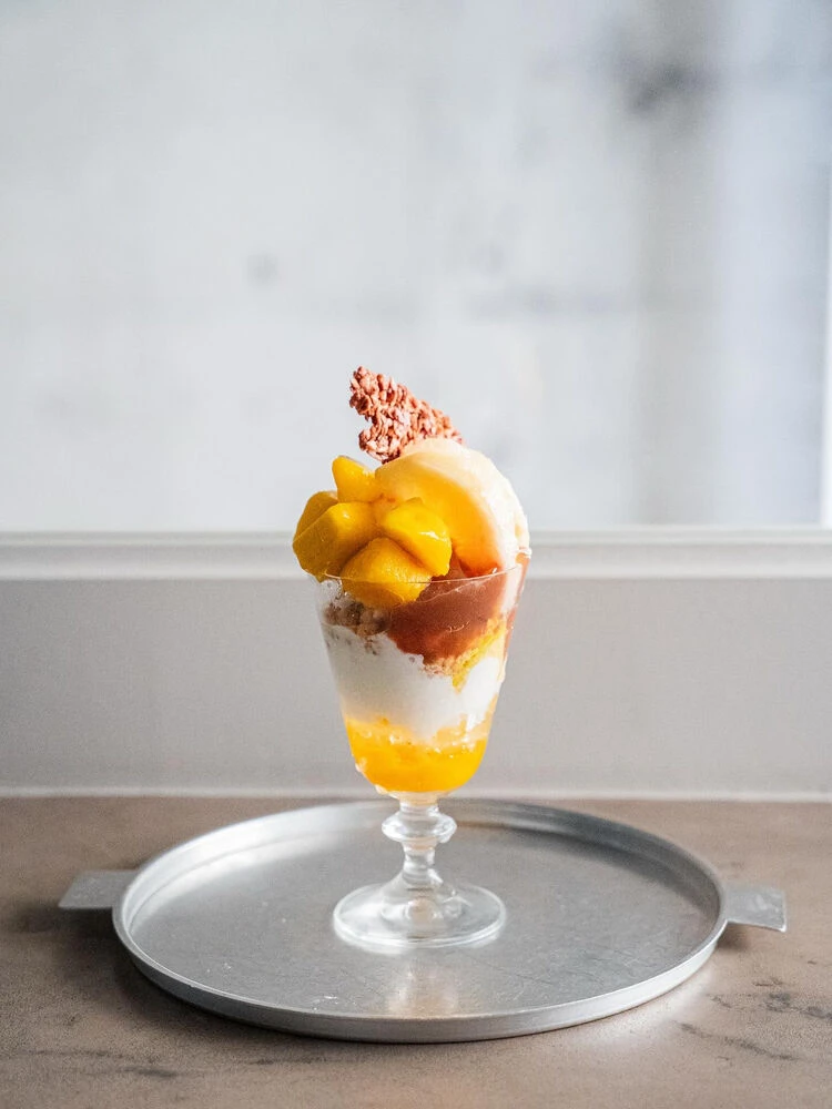 ヨーグルトパフェ