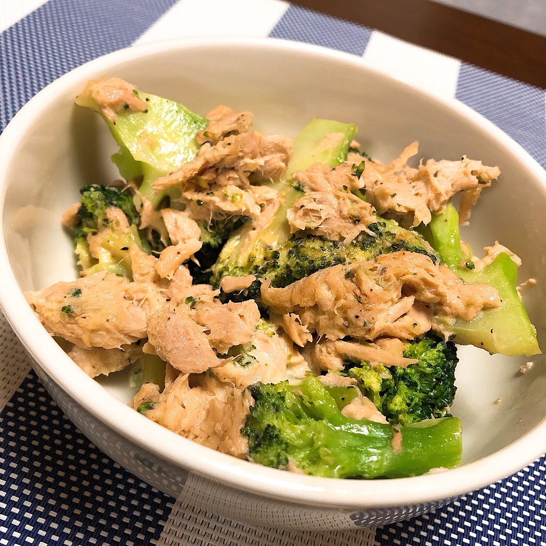 簡単♪こく旨♪ブロッコリーとツナ炒め