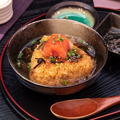 焼きおにぎり出汁茶漬けのレシピ