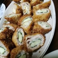 水なすと豚バラ肉のミルフィーユカツ。バジル風味のレシピ。 : **ねことキッチンで暮らす**