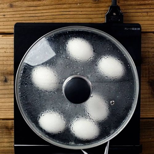 半熟卵の天婦羅 半熟茹で卵の作り方・揚げ方