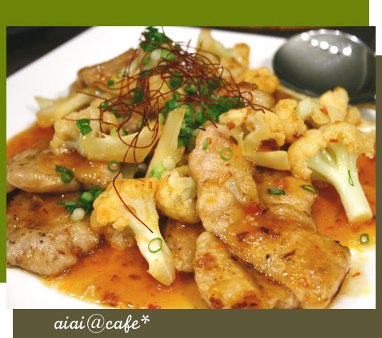 「きょうの料理」豚肉とカリフラワーの甘酢炒め