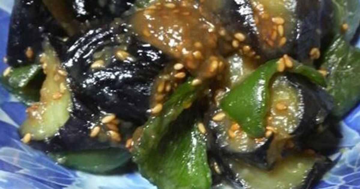 基本からアレンジまで！思わずつくりたくなる「油味噌 なす ピーマン」のレシピ集クックパッド