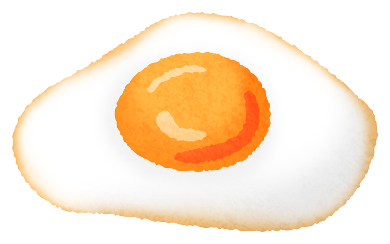 目玉焼きのイラストかわいいフリー素材集 いらすとや