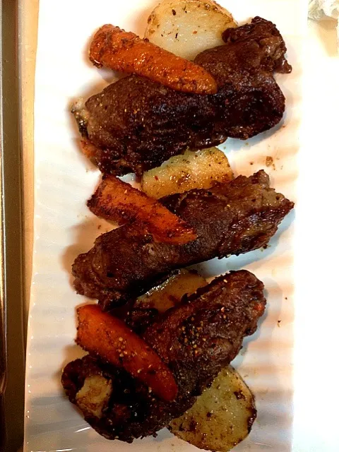 すき焼き風牛肉と焼き山芋の炒め物 +3品の献立 - 管理栄養士監修のレシピ検索・献立作成：おいしい健康