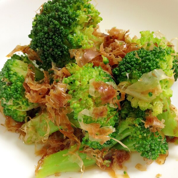 レシピ – つゆびたしブロッコリー – 農家の無骨メシ