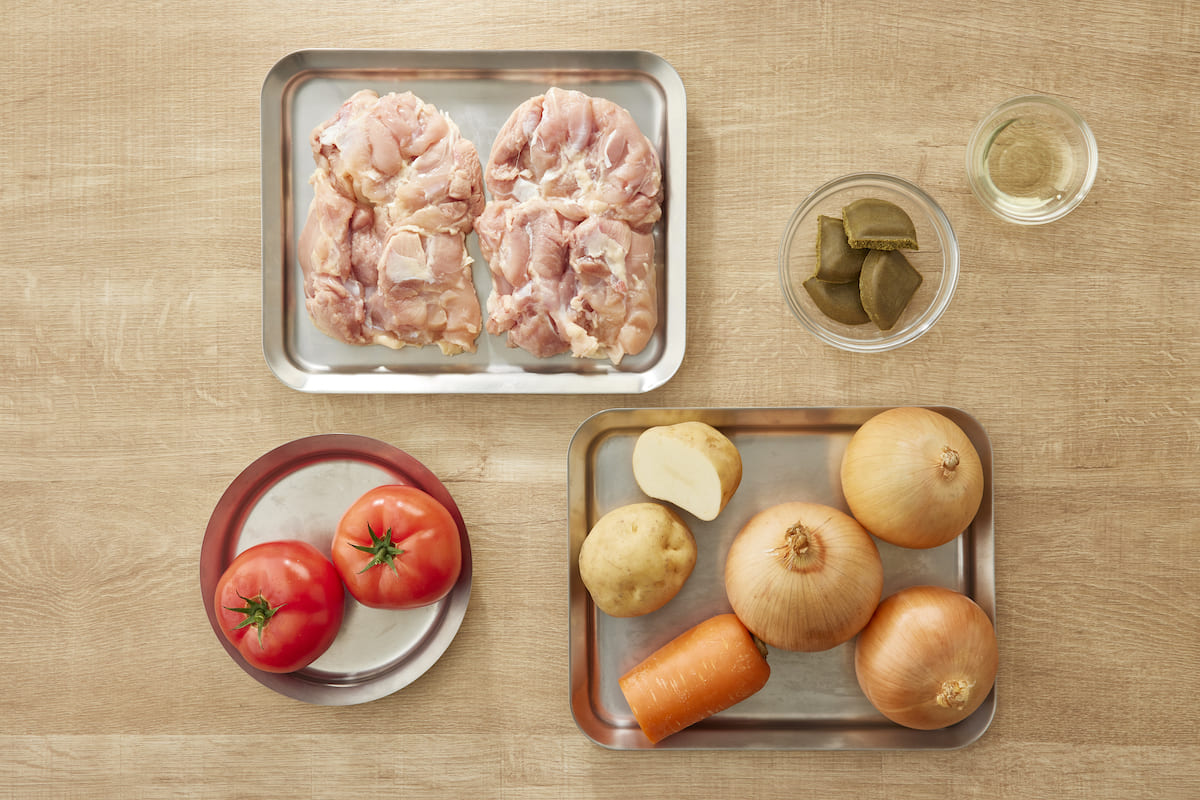 圧力鍋で作る ほぼ 具なしカレー 溶け込まし系