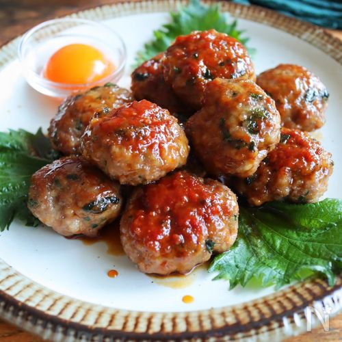 子どもウケ最強！てりたま豚つくね