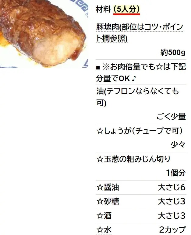 豚肩ロースのチャーシュー 煮豚 』 圧力鍋チャーシューレシピ : マイホームクッキングダイアリ