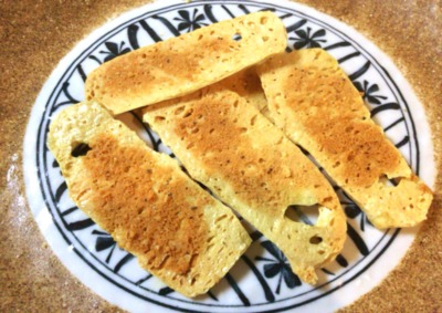 罪悪感なく食べられる♪ 豆腐チップス