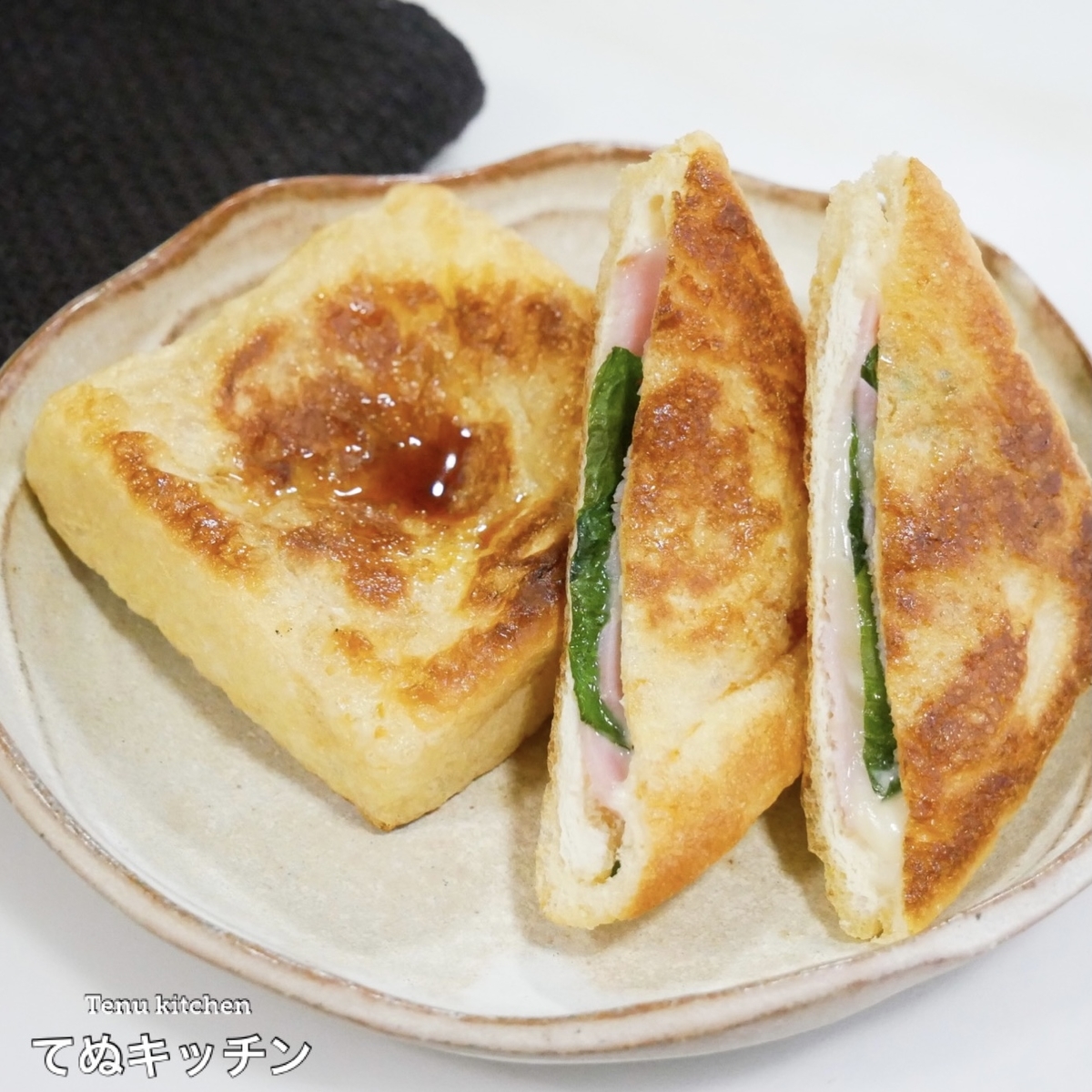 切って焼くだけ。ベーコンチーズのハッシュド大根