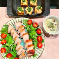 豚バラ肉の塩麹オーブン焼き