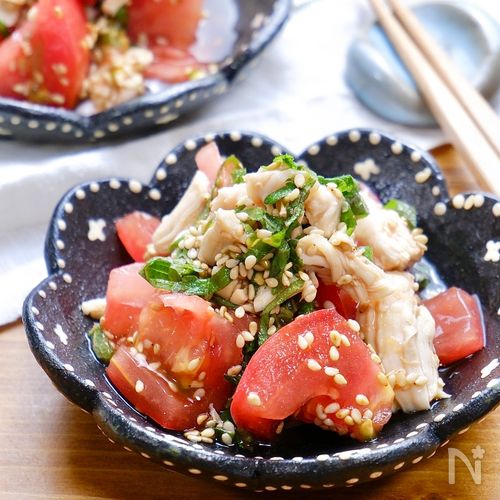 ささみときゅうりのゆずポン和え さっぱり旨♡おつまみにも