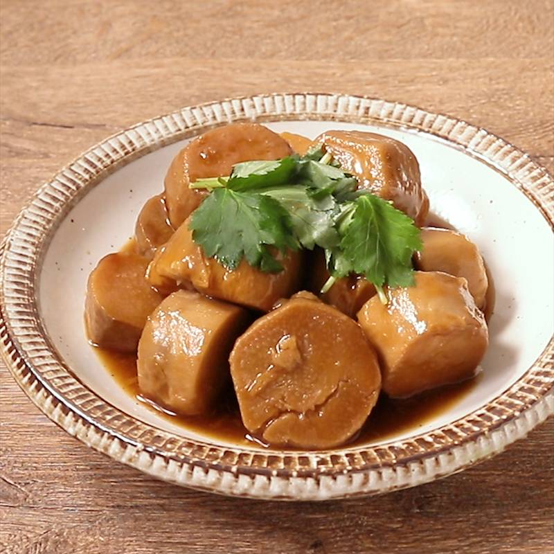 1番美味しい京芋の食べ方 サクッともち粉の香ばしい！やみつき！タケノコ芋かき揚げの作り方。客家料理の軽食をアレンジしてカリカリに仕上げました。Howto make Kakiage Tempura