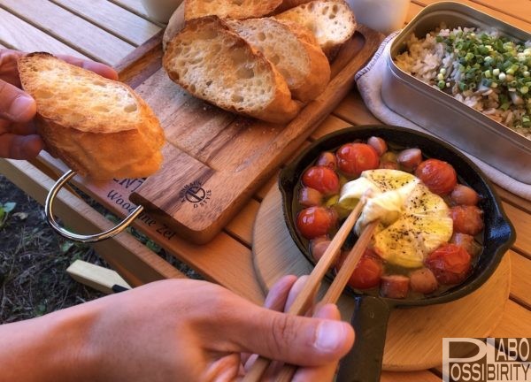 タコときのこのアヒージョ